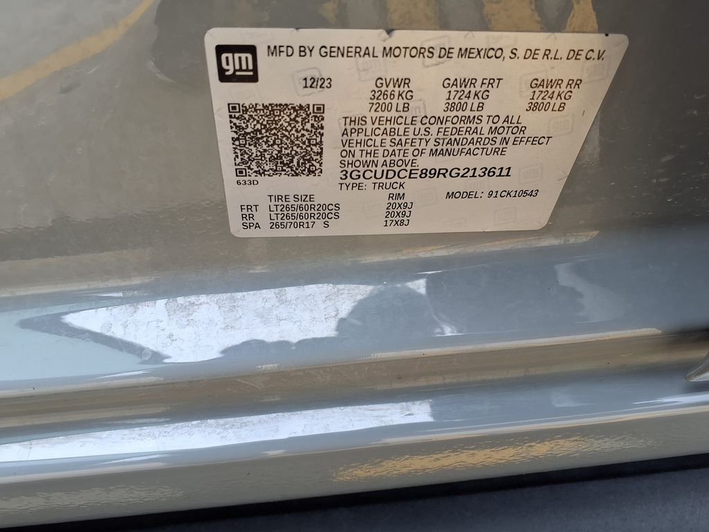 Used 2024 Gray Chevrolet Custom Trail Boss image 28