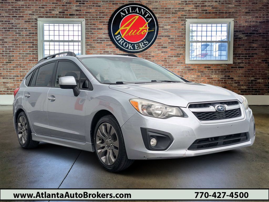 Ice Silver Metallic 2014 Subaru Impreza Hatchback All-Wheel Drive Continuously Variable Transmission