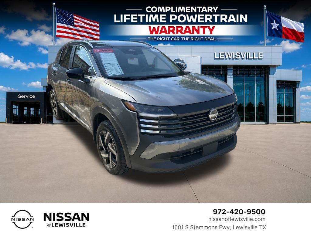 Gray (Gun Metallic) 2026 Nissan Kicks SUV / Crossover Front-Wheel Drive Continuously Variable Transmission