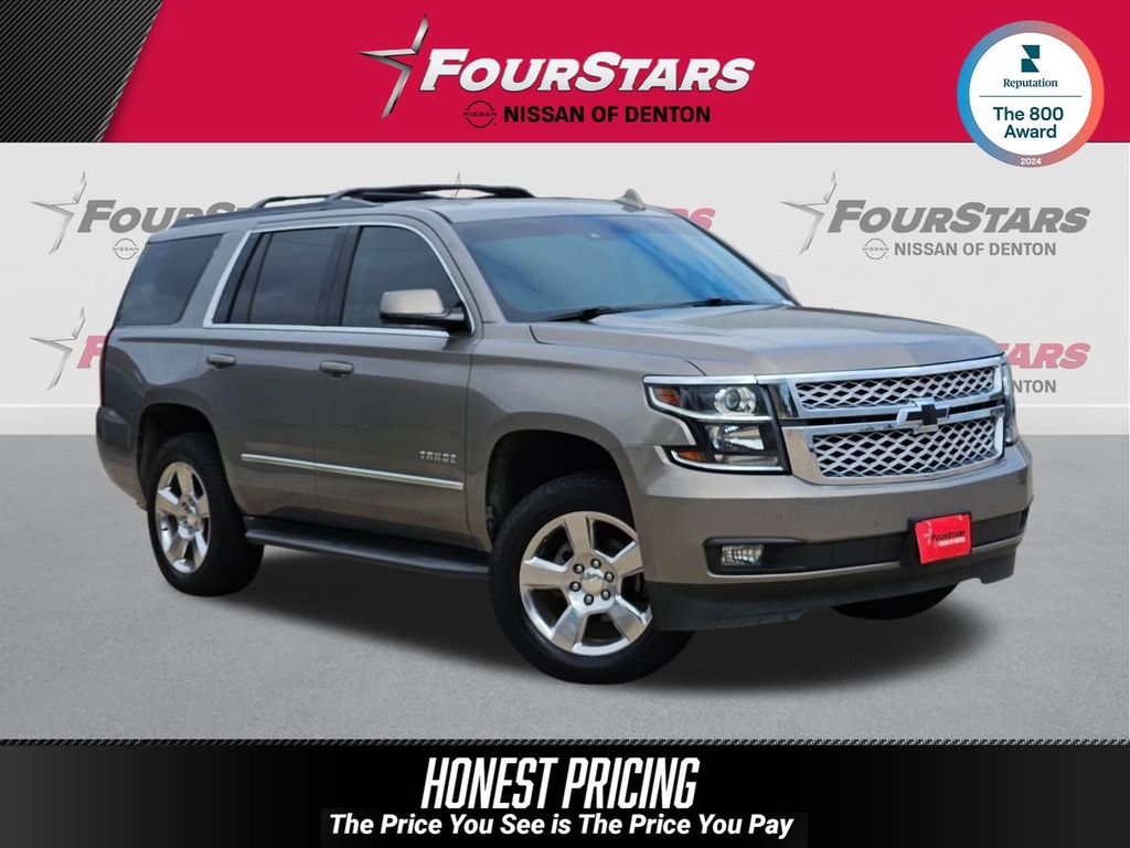 Pepperdust Metallic 2017 Chevrolet Tahoe LT 4WD SUV / Crossover Four-Wheel Drive 6-Speed Automatic Overdrive