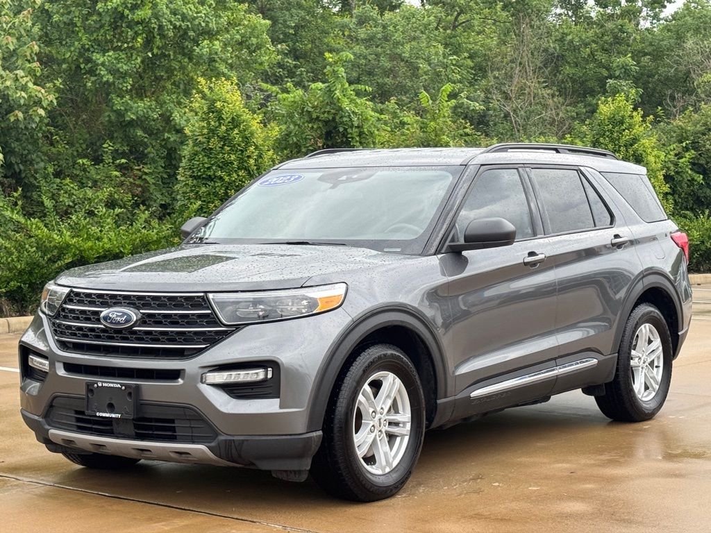 2023 Ford Explorer XLT Gray at AutoSavvy Houston Southwest