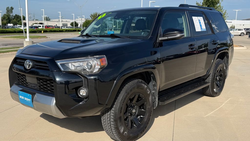 Midnight Black Metallic 2023 Toyota 4Runner SUV / Crossover Four-Wheel Drive 5-Speed Automatic