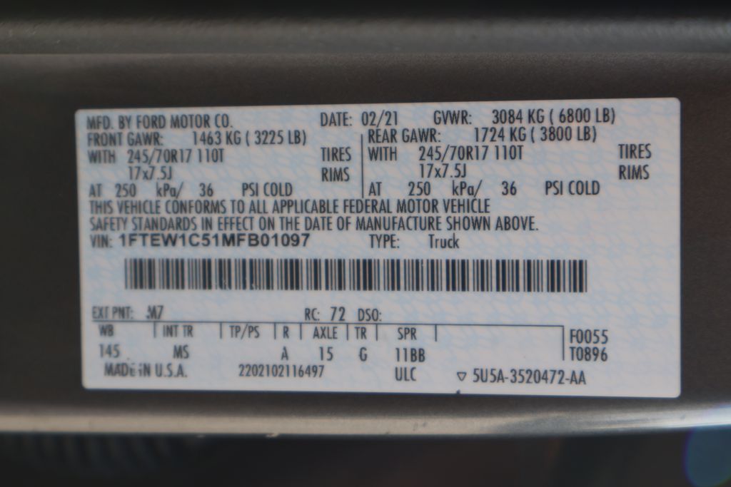 Thumbnail: 2021 Ford F-150 - 17