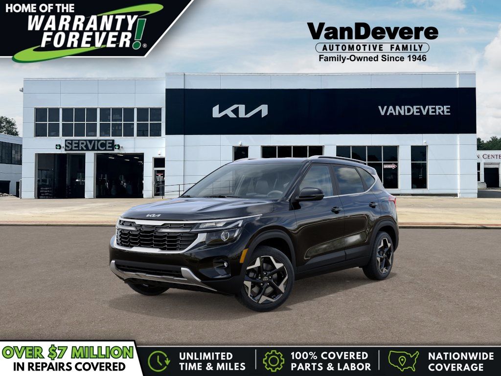 Fusion Black 2026 Kia Seltos SUV / Crossover All-Wheel Drive Continuously Variable Transmission