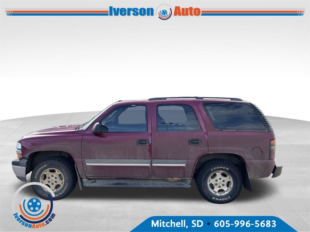 Sport Red Metallic 2005 Chevrolet Tahoe SUV / Crossover Four-Wheel Drive 4-Speed Automatic Overdrive