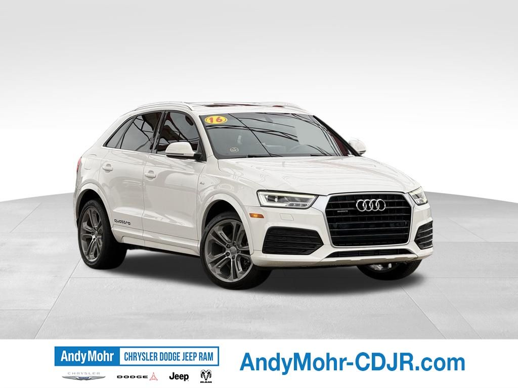 Glacier White Metallic 2016 Audi Q3 2.0T quattro Prestige SUV / Crossover All-Wheel Drive 6-Speed Automatic