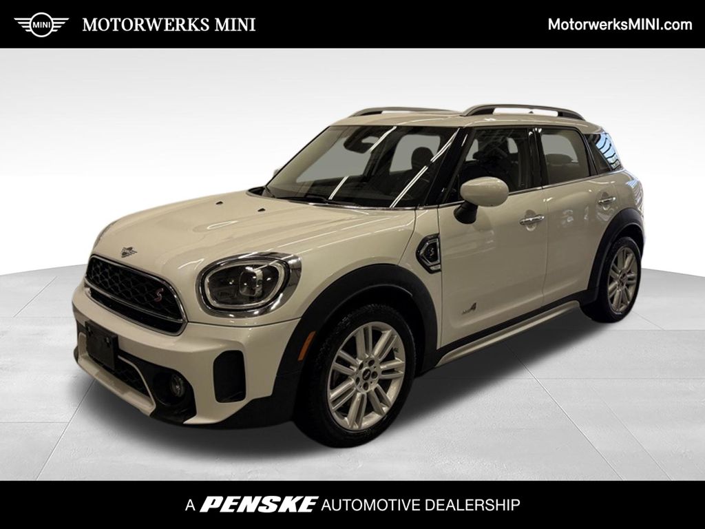 White Metallic 2024 MINI Countryman SUV / Crossover All-Wheel Drive 8-Speed Automatic
