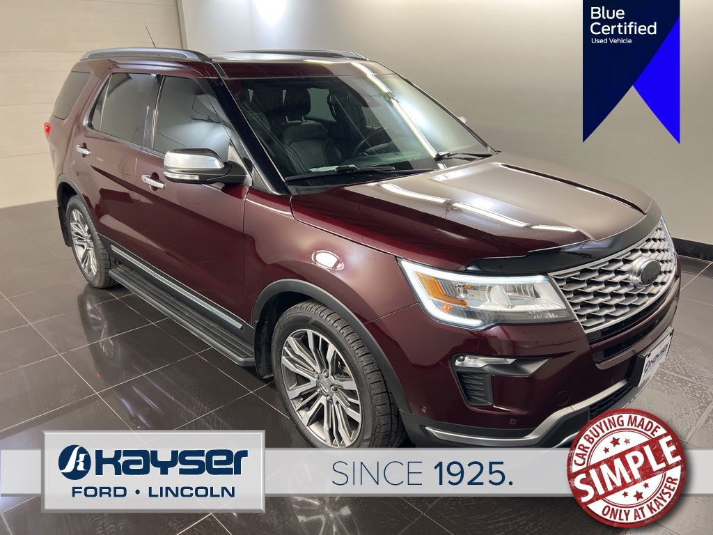 2018 Ford Explorer Platinum