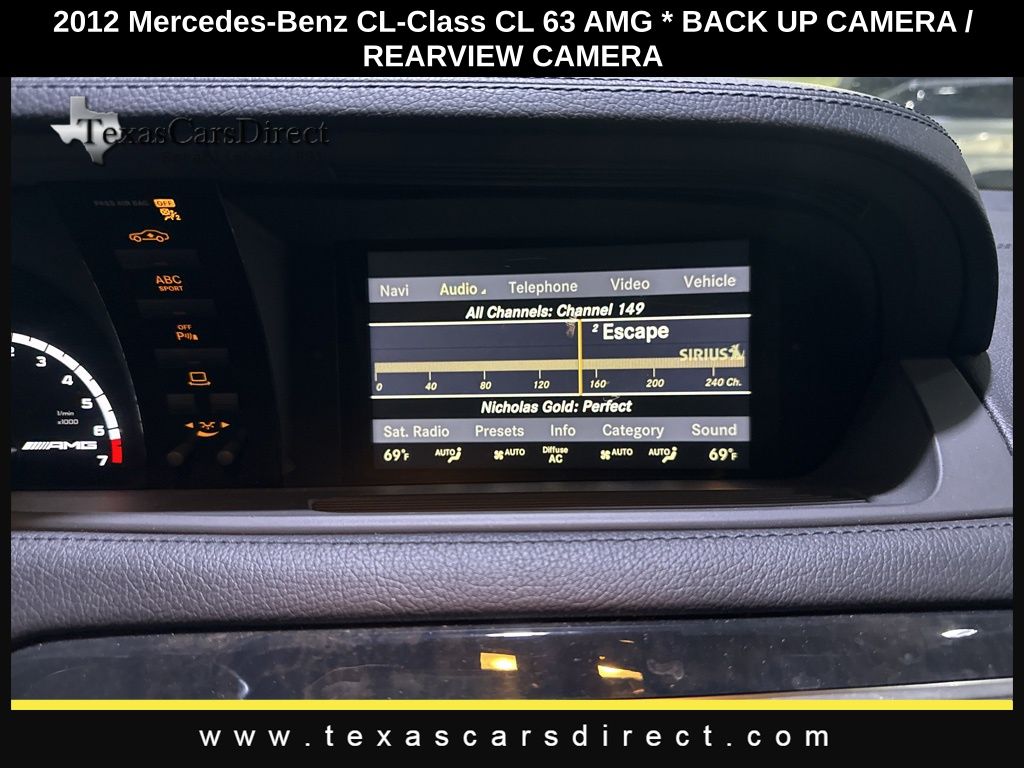 2012 Mercedes-Benz CL-Class CL 63 AMG 7