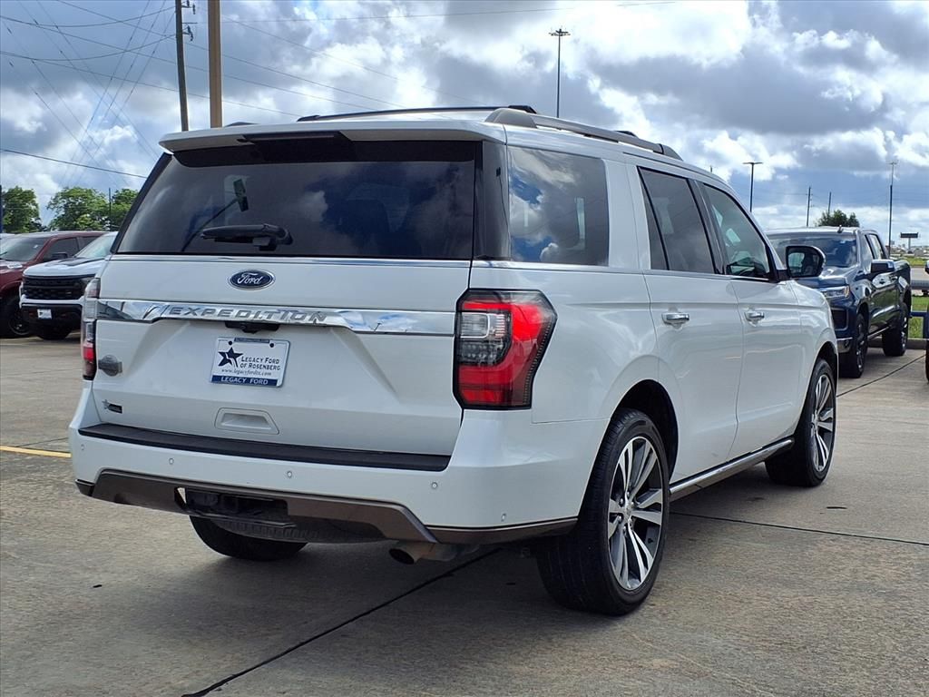 2020 Ford Expedition King Ranch White at Wharton Chevrolet GMC
