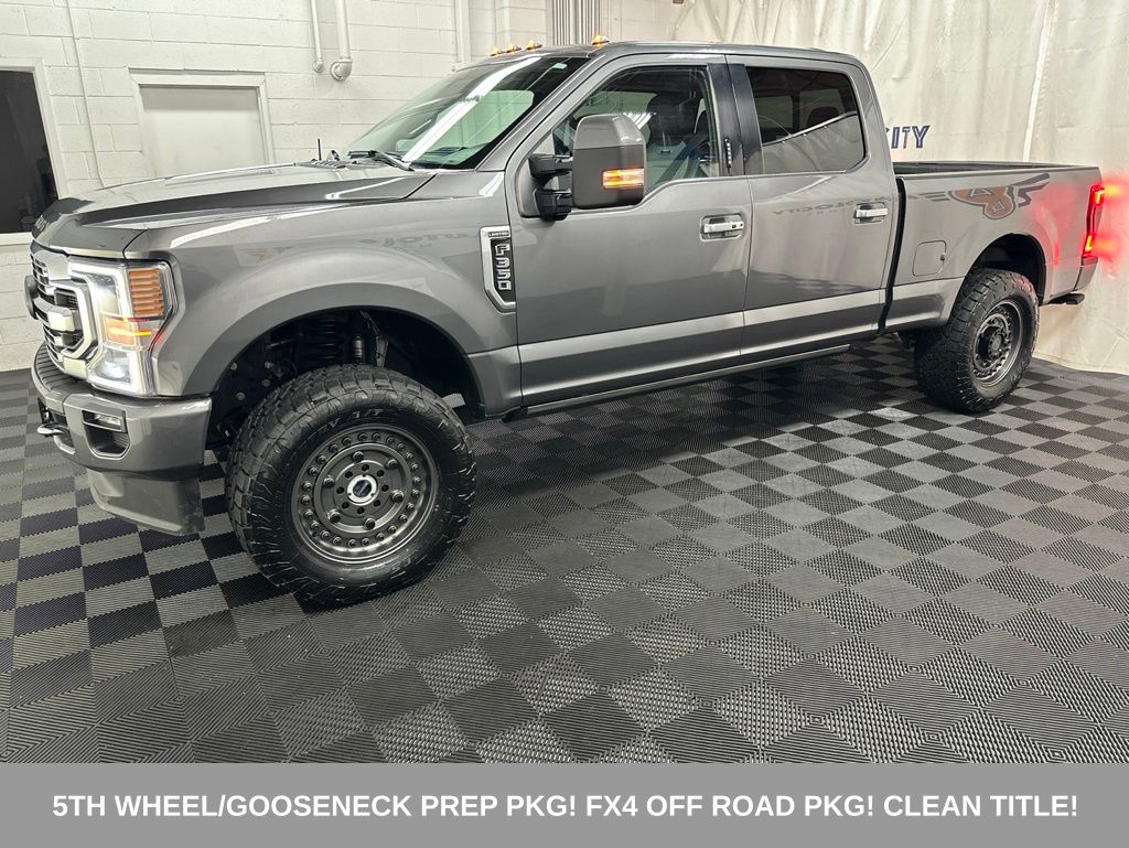 Carbonized Gray Metallic 2022 Ford F-350 Super Duty Pickup Truck Four-Wheel Drive Automatic