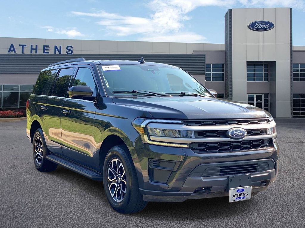 Agate Black Metallic 2022 Ford Expedition SUV / Crossover Four-Wheel Drive Automatic