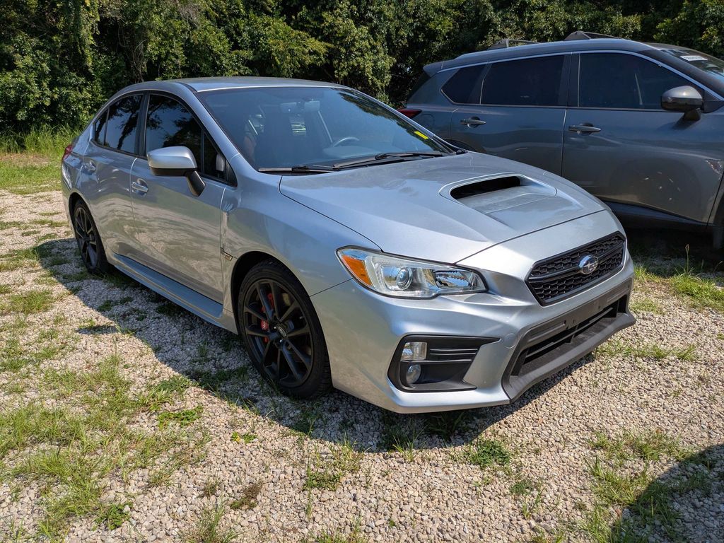Ice Silver Metallic 2020 Subaru WRX Sedan All-Wheel Drive 6-Speed Manual