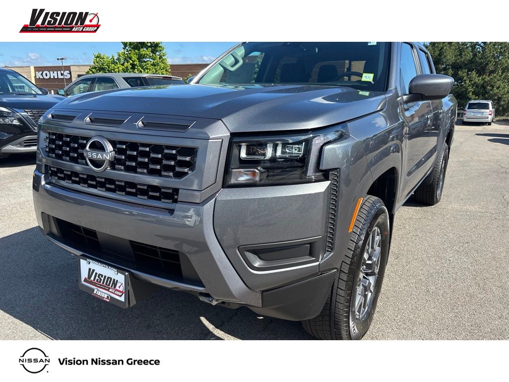 Super Black 2026 Nissan Frontier Pickup Truck Four-Wheel Drive 9-Speed Automatic Overdrive