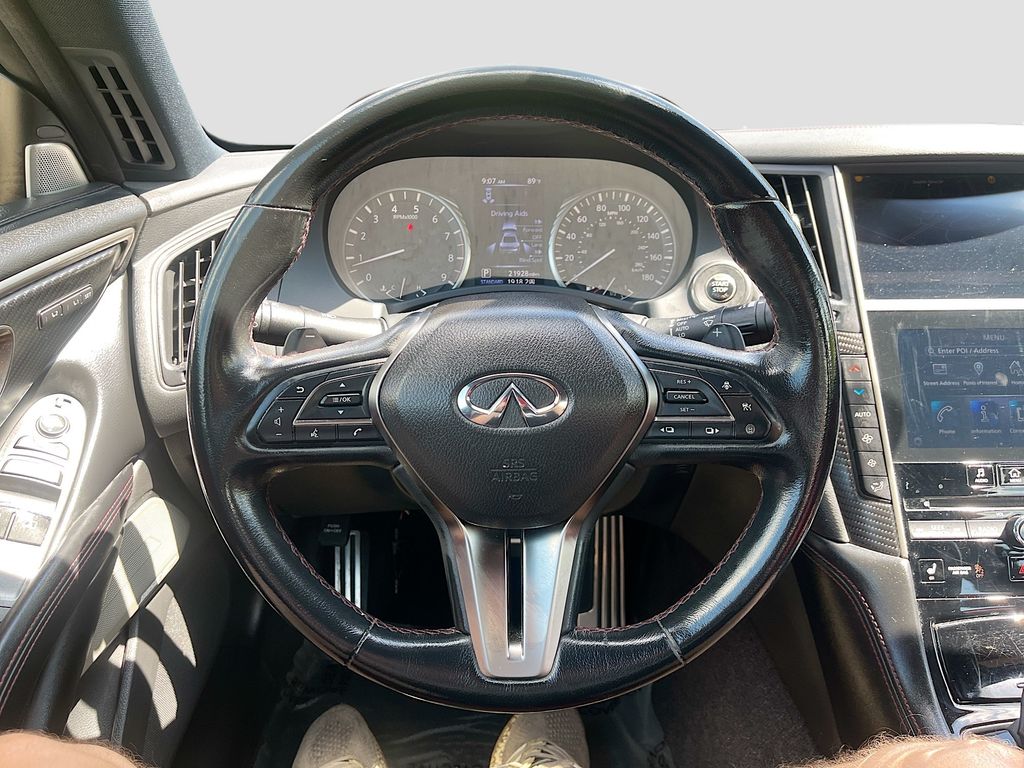 2021 INFINITI Q60 Red Sport 400 Black at Emmons Autoplex