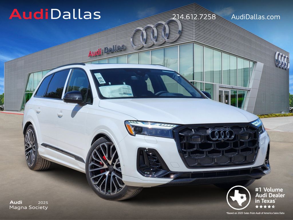 Glacier White 2026 Audi SQ7 SUV / Crossover All-Wheel Drive 8-Speed Automatic
