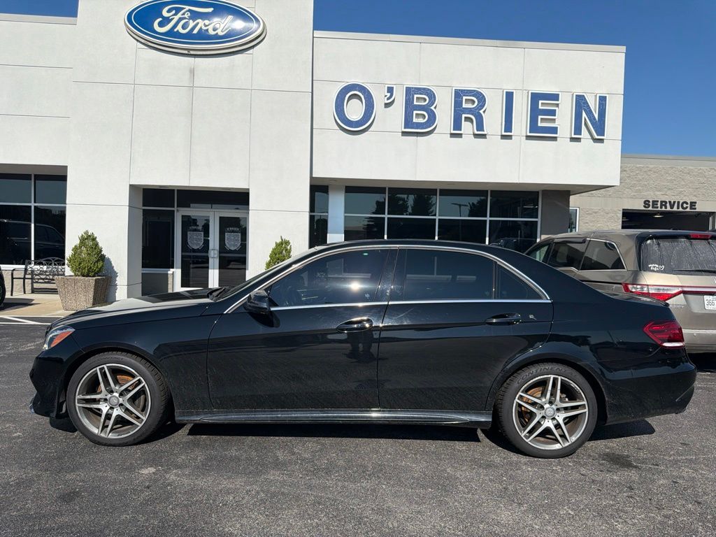 Black 2016 Mercedes-Benz E-Class Sedan All-Wheel Drive 7-Speed Automatic