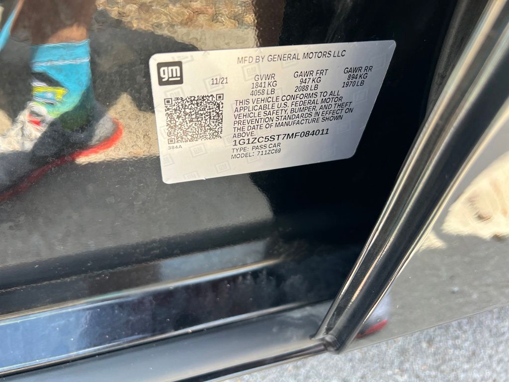 Used 2021 Chevrolet Malibu Sedan