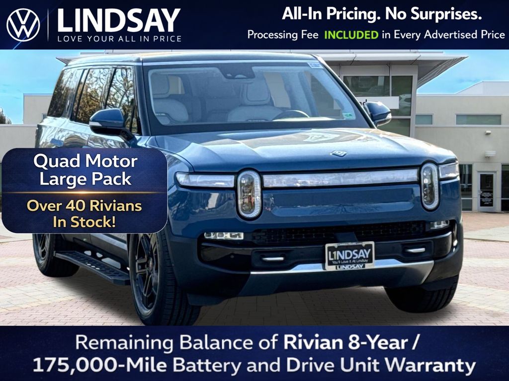 Rivian Blue 2023 Rivian R1S Launch Edition AWD SUV / Crossover All-Wheel Drive 1-Speed Automatic