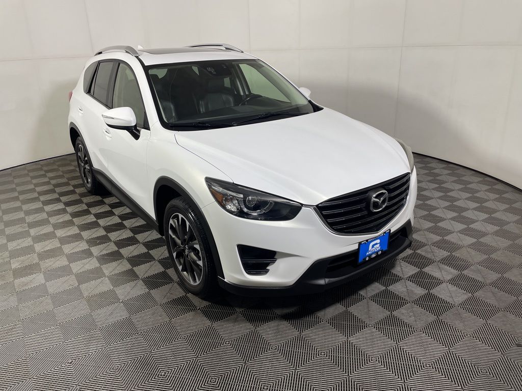 Crystal White Pearl Mica 2016 Mazda CX-5 Grand Touring AWD SUV / Crossover All-Wheel Drive 6-Speed Automatic