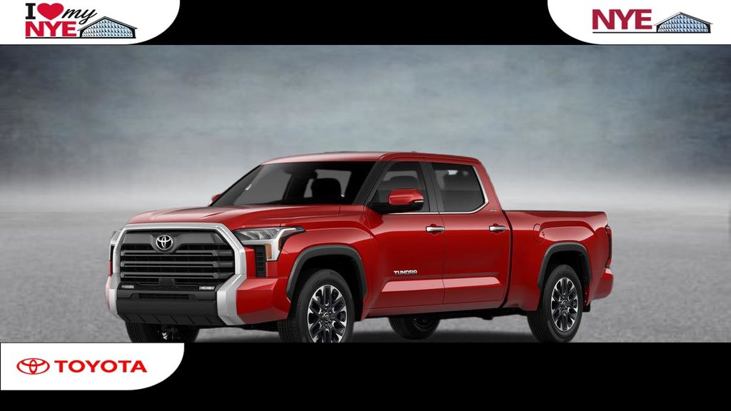 Red 2026 Toyota Tundra Pickup Truck Four-Wheel Drive Automatic
