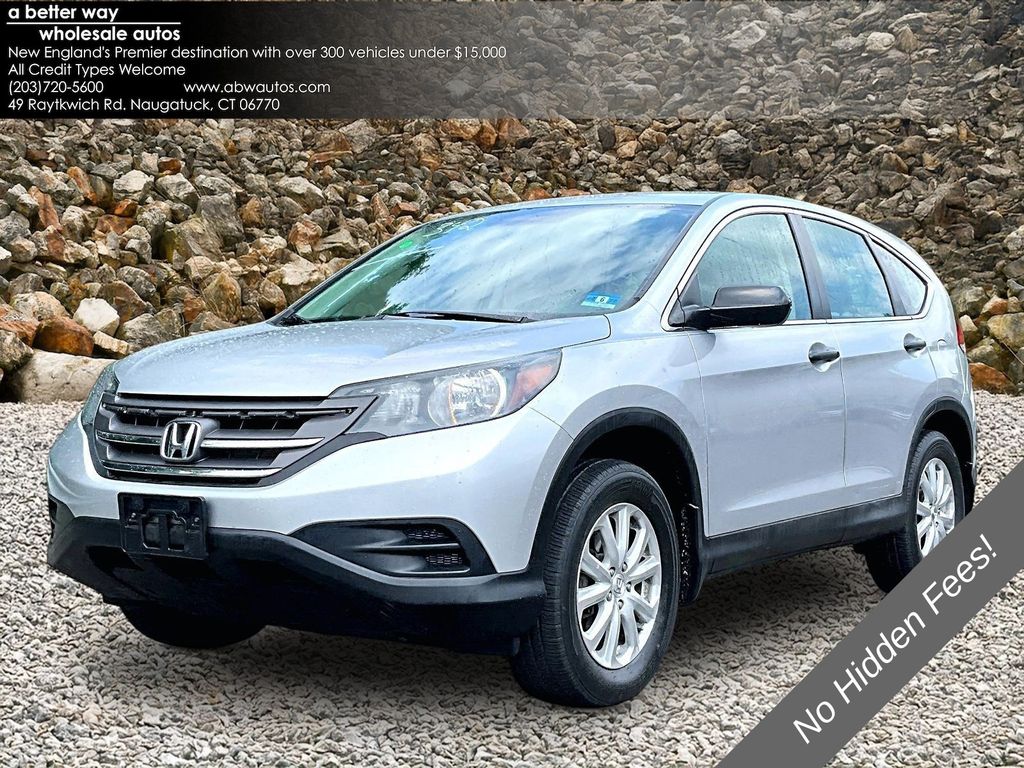 Silver 2014 Honda CR-V SUV / Crossover All-Wheel Drive 5-Speed Automatic