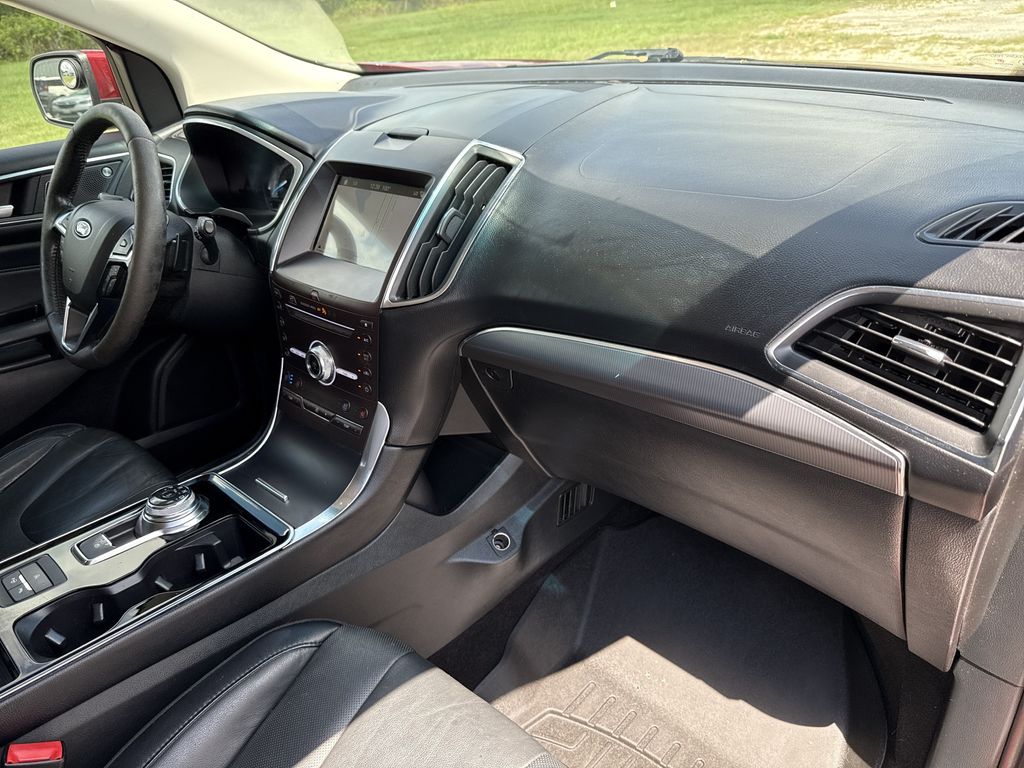2019 Ford Edge Titanium Red at Community Kia