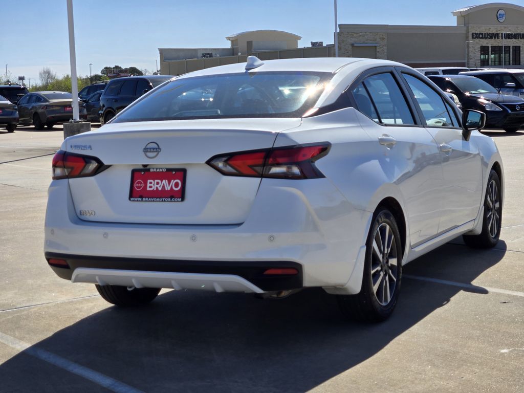 2025 Nissan Versa 1.6 SV White at Wharton Ford