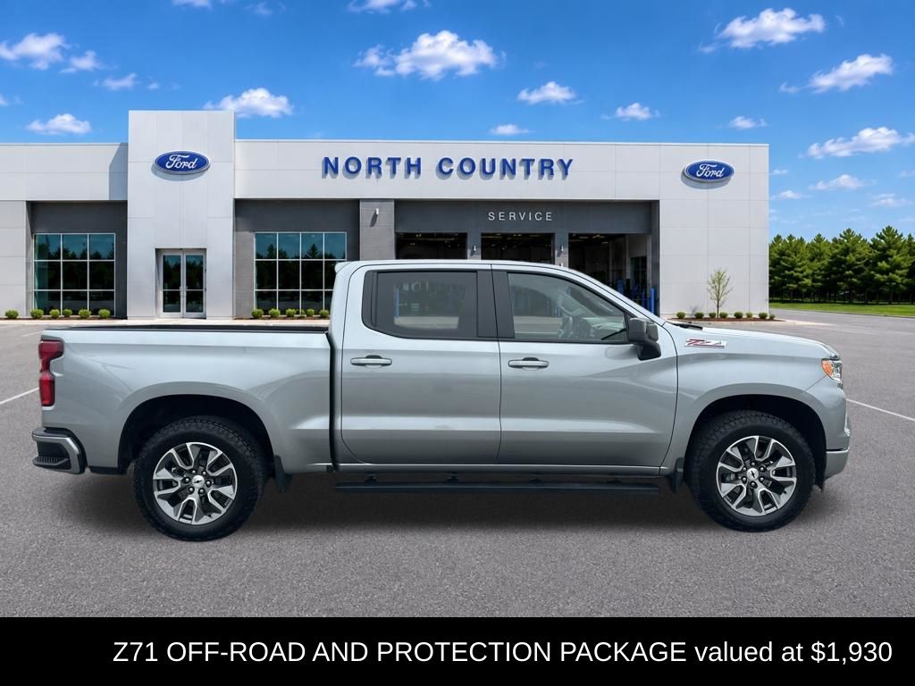 Sterling Gray Metallic 2026 Chevrolet Silverado 1500 Pickup Truck Four-Wheel Drive Automatic