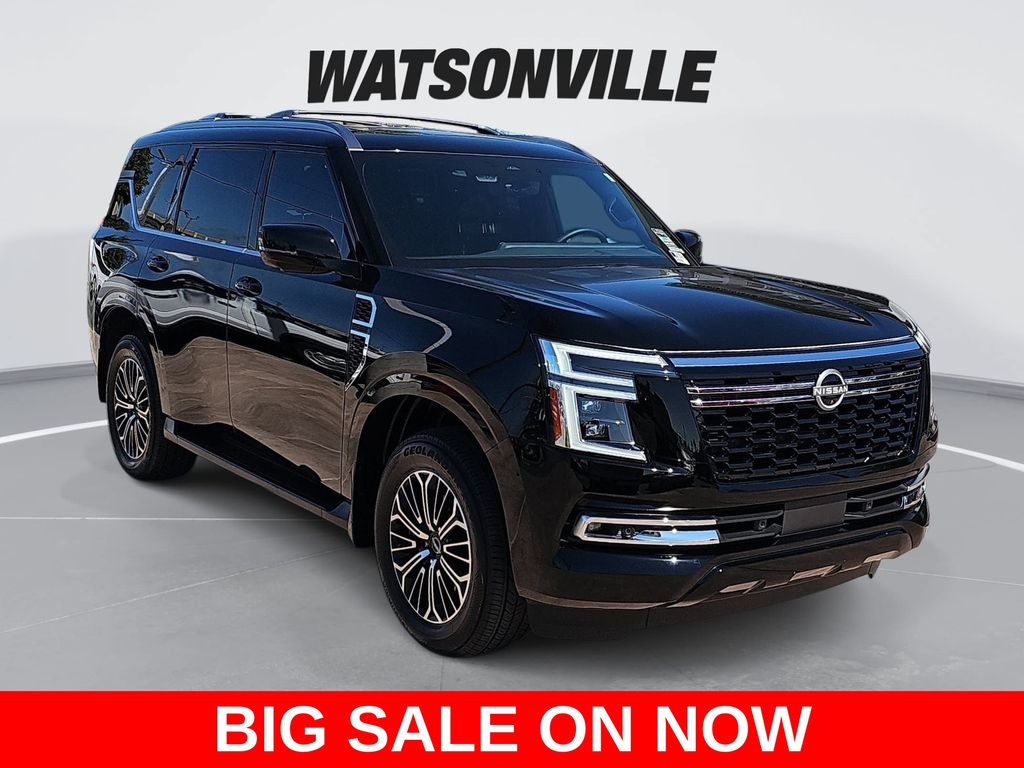 Super Black 2025 Nissan Armada SUV / Crossover Four-Wheel Drive 9-Speed Automatic