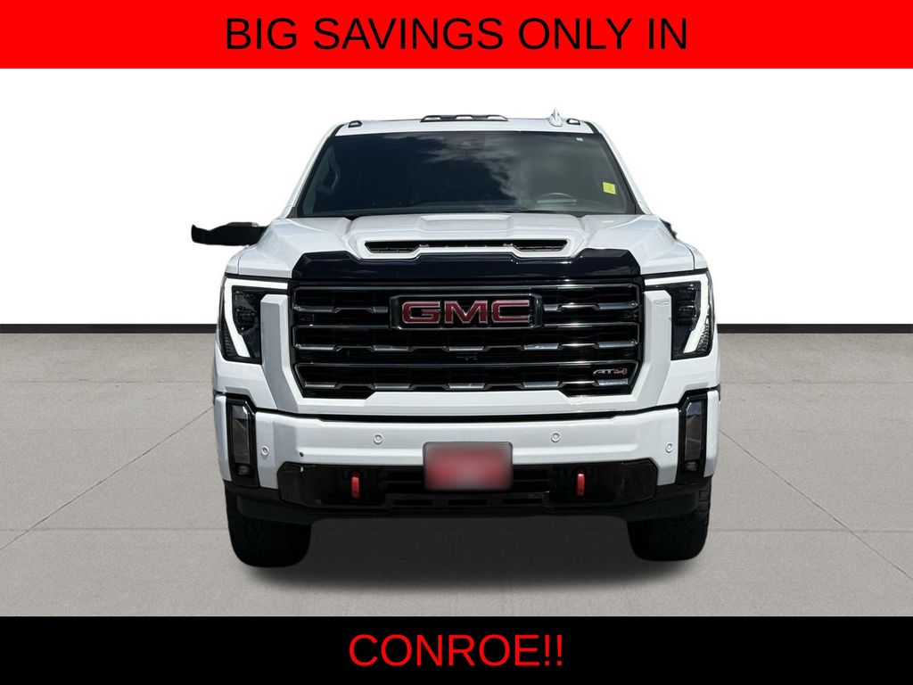2024 GMC Sierra 2500HD AT4 White at Bayway Cadillac of The Woodlands