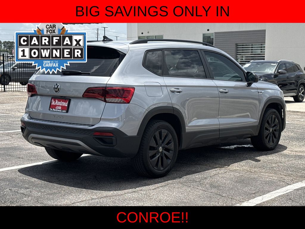 2023 Volkswagen Taos 1.5T S Silver at Bayway Chrysler Dodge Jeep Ram