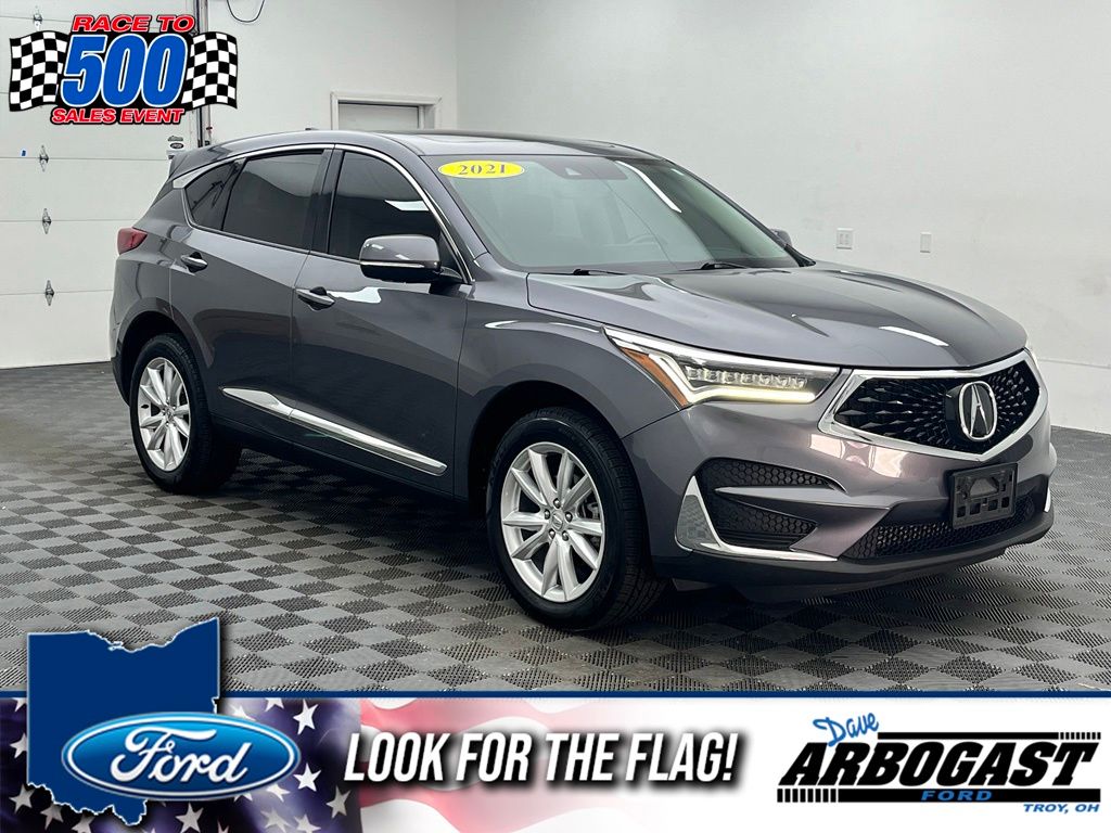 Gray (Modern Steel Metallic) 2021 Acura RDX SH-AWD SUV / Crossover All-Wheel Drive Automatic