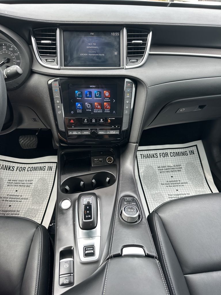 2023 Lunar White INFINITI QX50 PURE FWD SUV