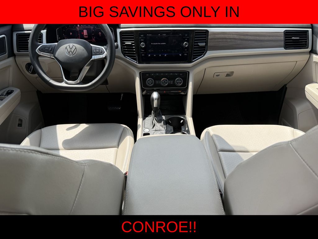 2022 Volkswagen Atlas SEL Blue at DeMontrond Auto Country