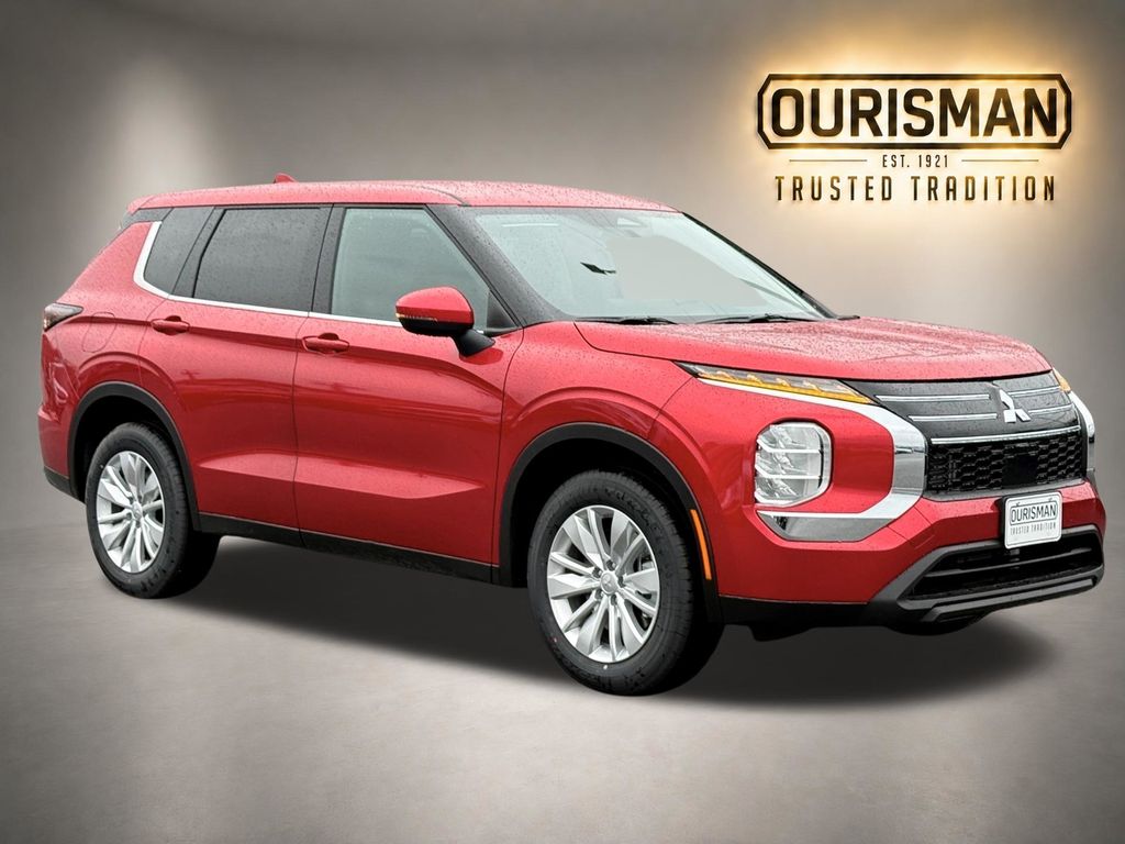 Red Diamond 2026 Mitsubishi Outlander SUV / Crossover Front-Wheel Drive Continuously Variable Transmission