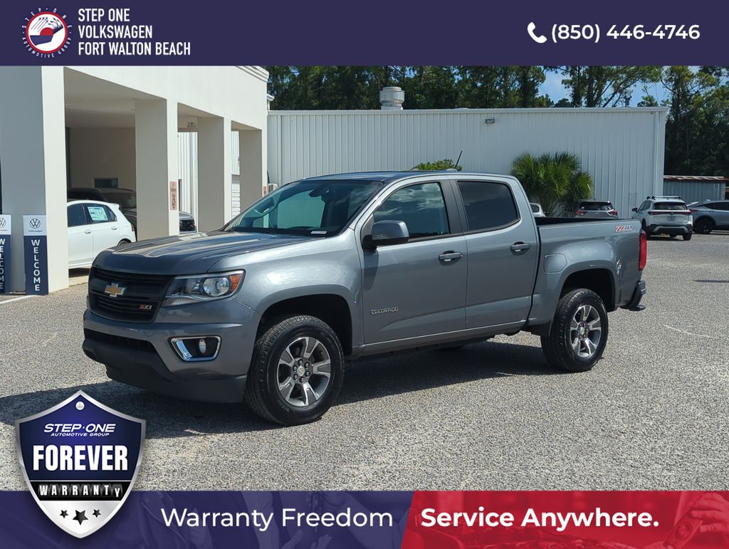 Gray (Satin Steel Metallic) 2019 Chevrolet Colorado Pickup Truck 4X2 8-Speed Automatic