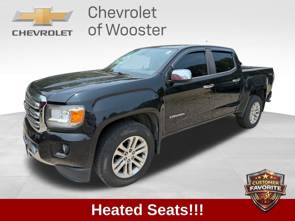 Black 2018 GMC Canyon Pickup Truck Four-Wheel Drive 6-Speed Automatic