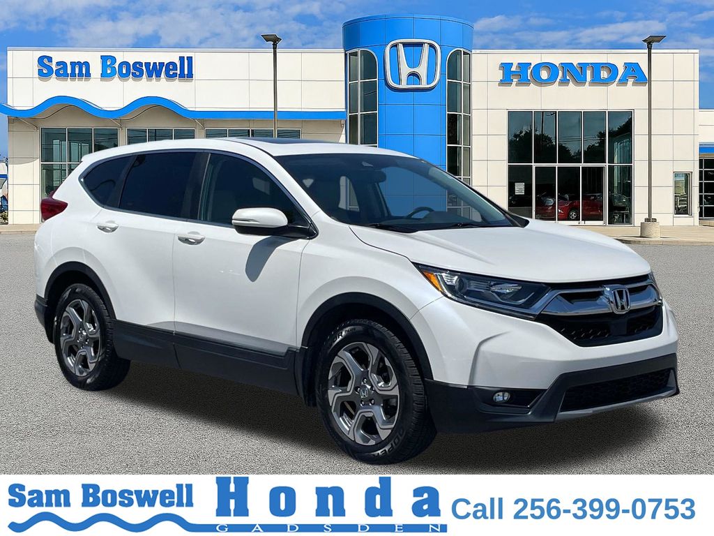 White Diamond Pearl 2018 Honda CR-V EX-L FWD SUV / Crossover Front-Wheel Drive Continuously Variable Transmission