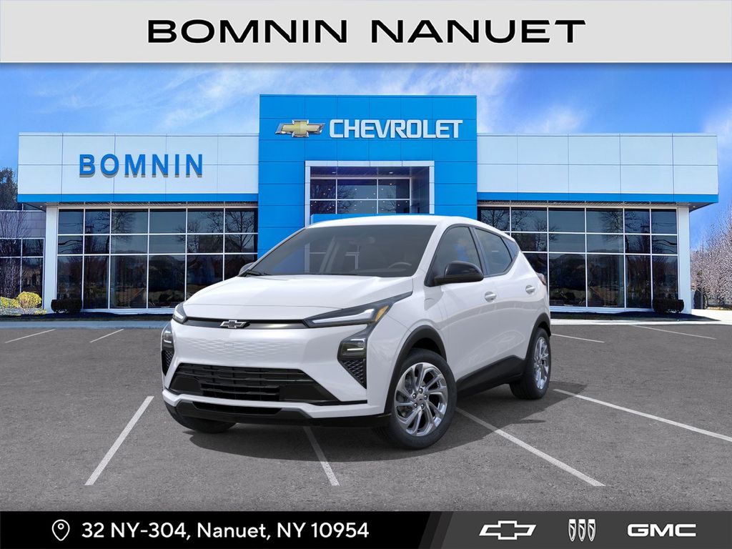 Summit White 2027 Chevrolet Bolt SUV / Crossover Front-Wheel Drive 1-Speed Automatic