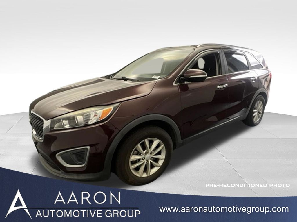 Red (Sangria) 2017 Kia Sorento SUV / Crossover Front-Wheel Drive 6-Speed Automatic