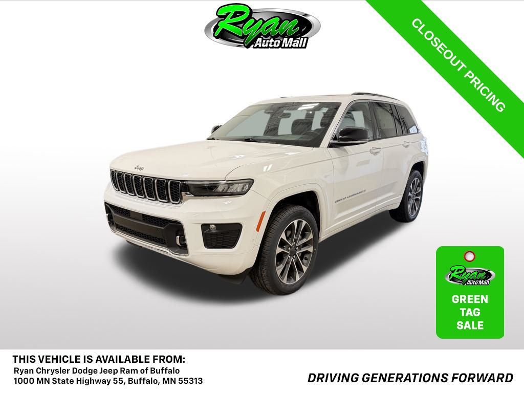 Bright White Clearcoat 2022 Jeep Grand Cherokee SUV / Crossover Four-Wheel Drive 8-Speed Automatic