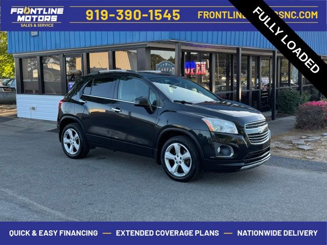 Black Granite Metallic 2016 Chevrolet Trax SUV / Crossover All-Wheel Drive 6-Speed Automatic