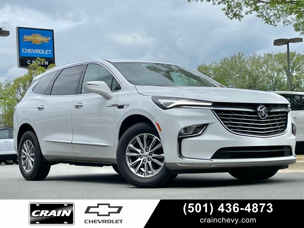 Summit White 2024 Buick Enclave Premium FWD SUV / Crossover Front-Wheel Drive 9-Speed Automatic