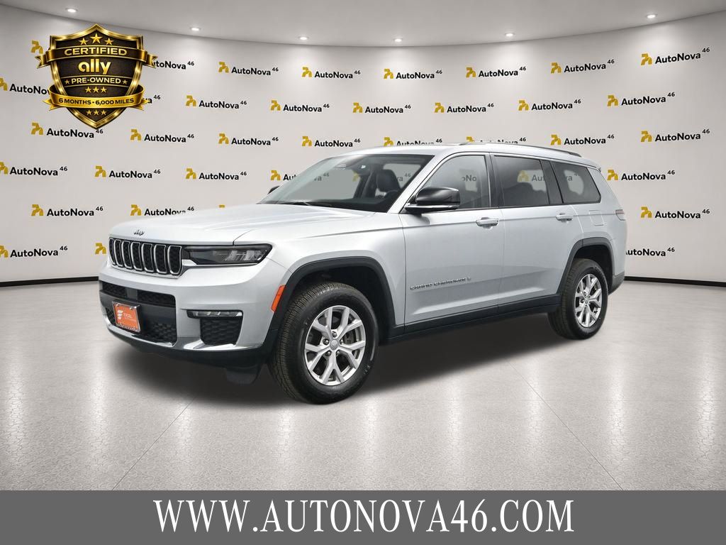 Silver Zynith 2021 Jeep Grand Cherokee L SUV / Crossover Four-Wheel Drive 8-Speed Automatic
