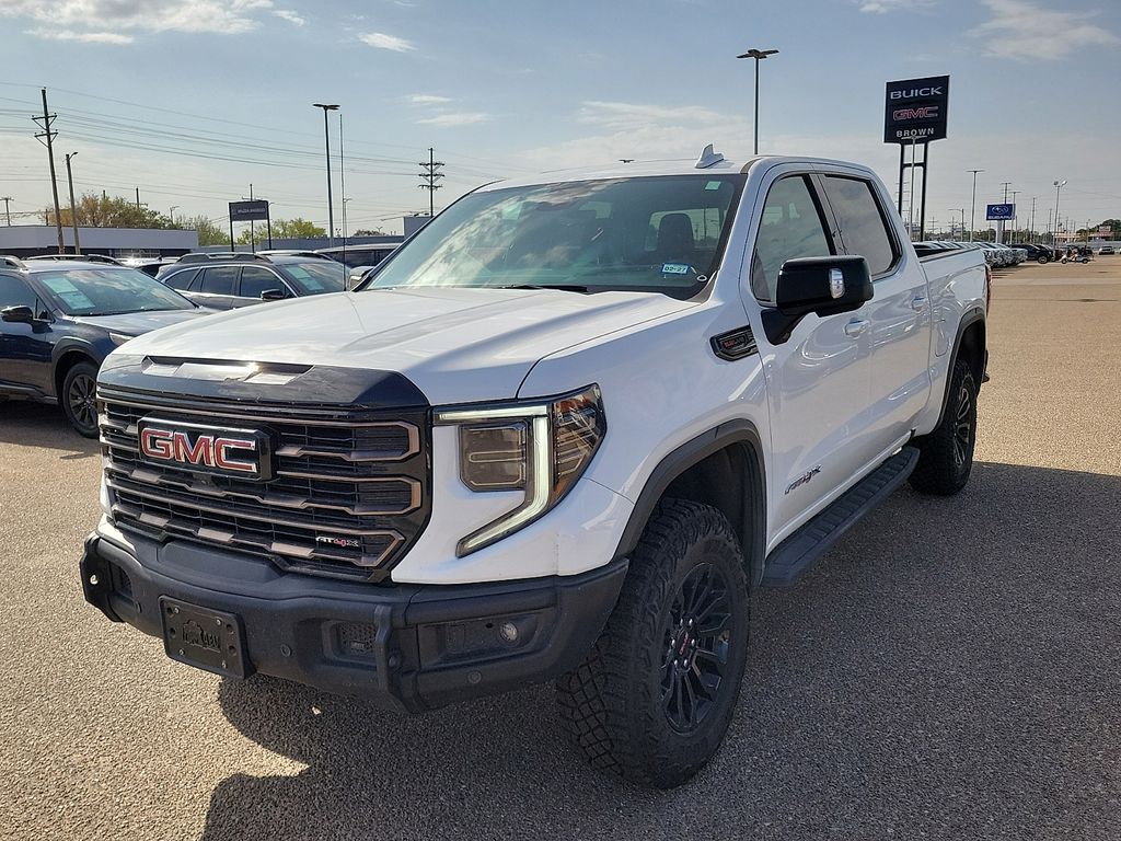 2023 GMC Sierra 1500 AT4X White at Brown Honda