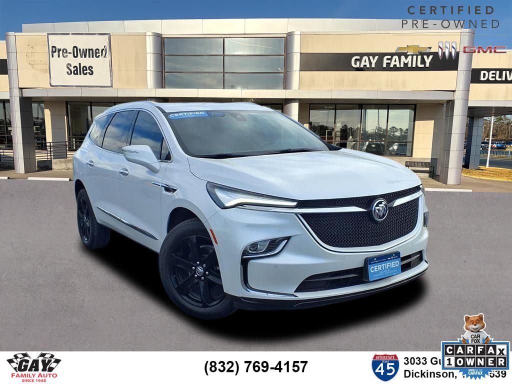 White Frost Tricoat 2023 Buick Enclave Essence FWD SUV / Crossover Front-Wheel Drive 9-Speed Automatic