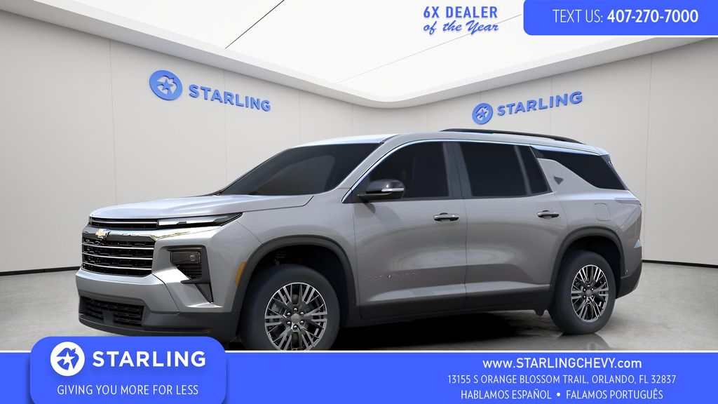 Sterling Gray Metallic 2026 Chevrolet Traverse SUV / Crossover Front-Wheel Drive 8-Speed Automatic