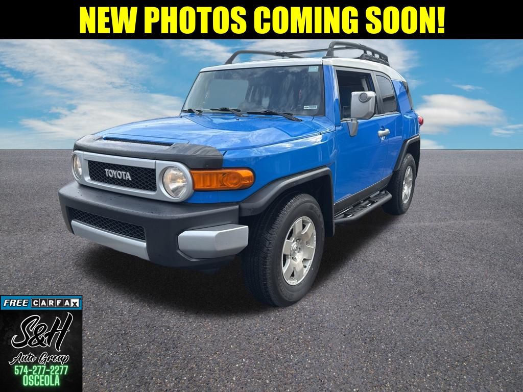 Blue 2008 Toyota FJ Cruiser 4WD SUV / Crossover Four-Wheel Drive