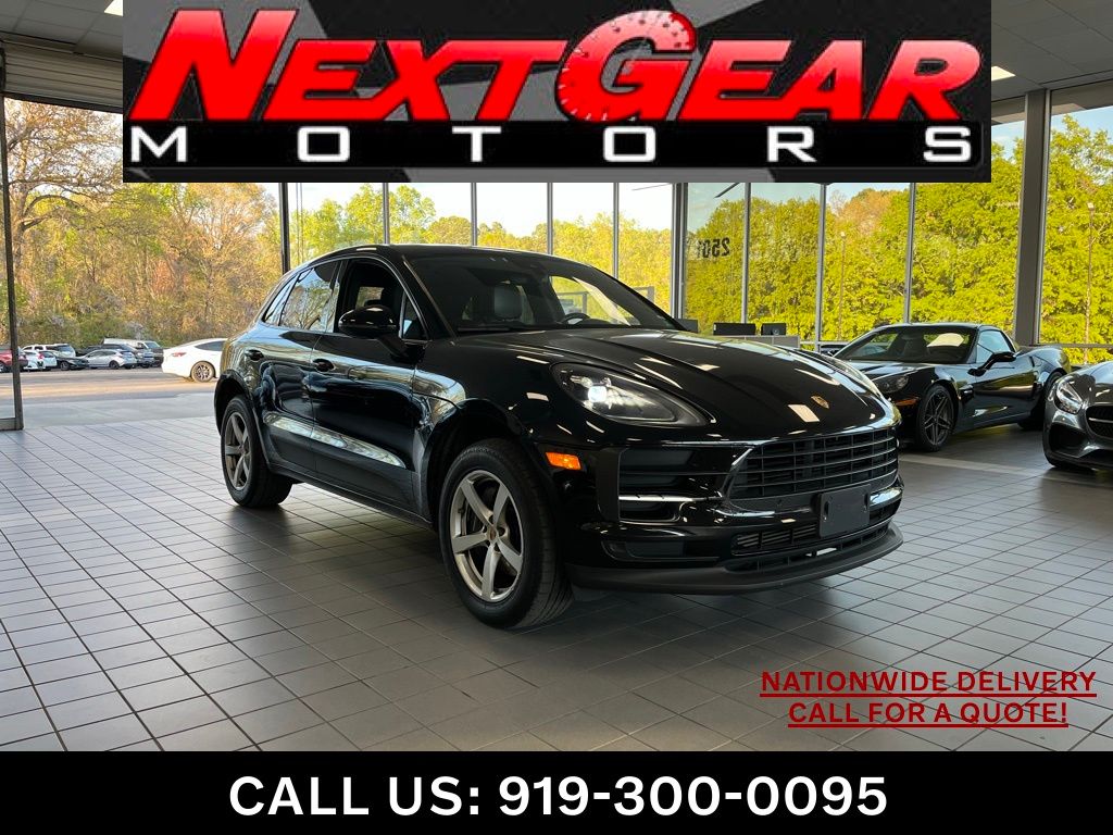 Black 2021 Porsche Macan AWD SUV / Crossover All-Wheel Drive 7-Speed Automatic